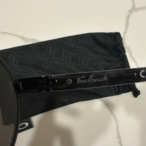 NWOT Oakley Feedback Prizm Sunglasses Black - Picture 6 of 10
